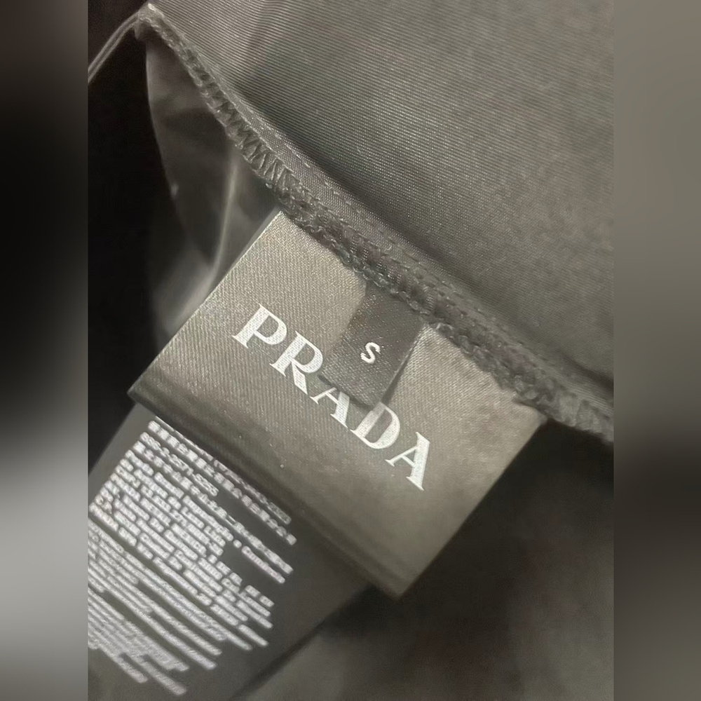 Prada Black Cinched Waist Dress - Picture 13 of 14
